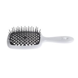 Janeke Superbrush Hairbrush For Detangling Hair Black And White