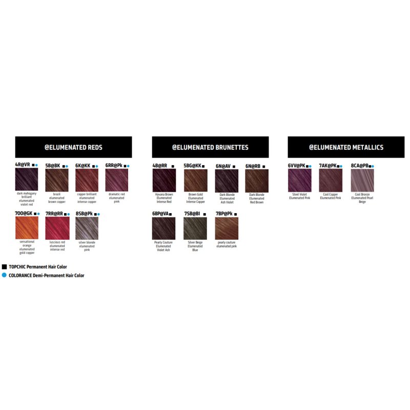 Goldwell Topchic Elumenated 4B@RR Marron Havanna Elumenated Rouge Intense 60 ml