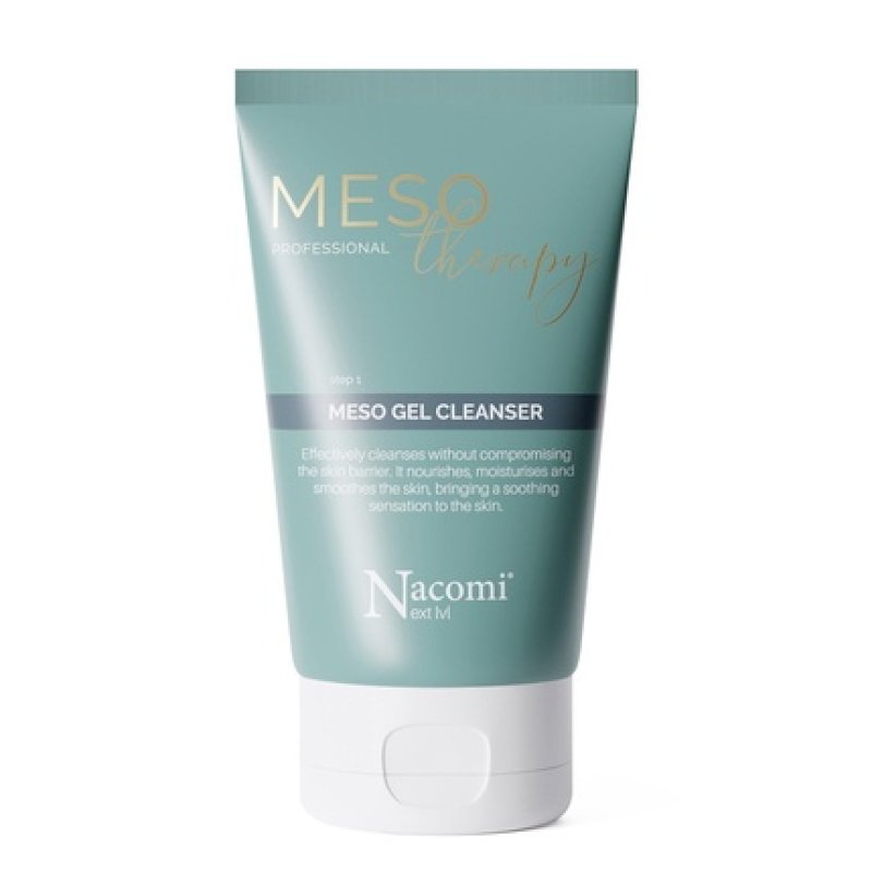 Nacomi Nacomimeso Therapy Step 1 Gel Cleanser Gentle Face Wash 100ml