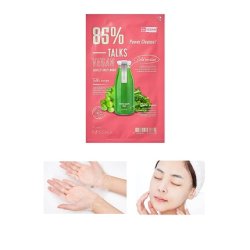 MISSHA Talks Vegan Squeeze Sheet Mask Power Cleanse Vegan Sheet Mask for Impure Skin 1 pc