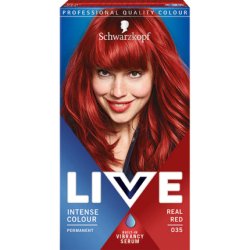 Live Intense Color Hair Dye 035 Real Red 142.5ml