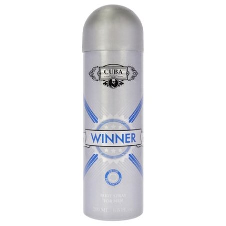 Cuba Winner for Men 6.6 oz Body Spray