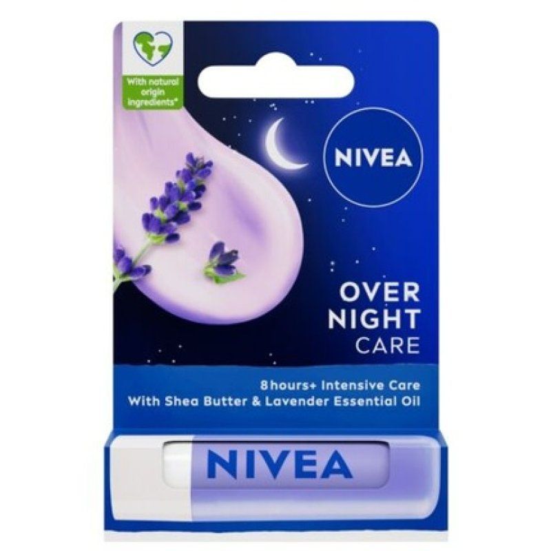 Nivea Overnight Care Nourishing Lip Balm 4.8g