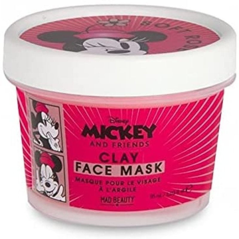 Mad Beauty Minnie Mouse Soft Rose Scented Clay Face Mask 90ml
