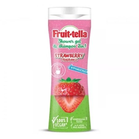 Fruittella 2-In-1 Shower Gel And Shampoo Strawberry 300ml