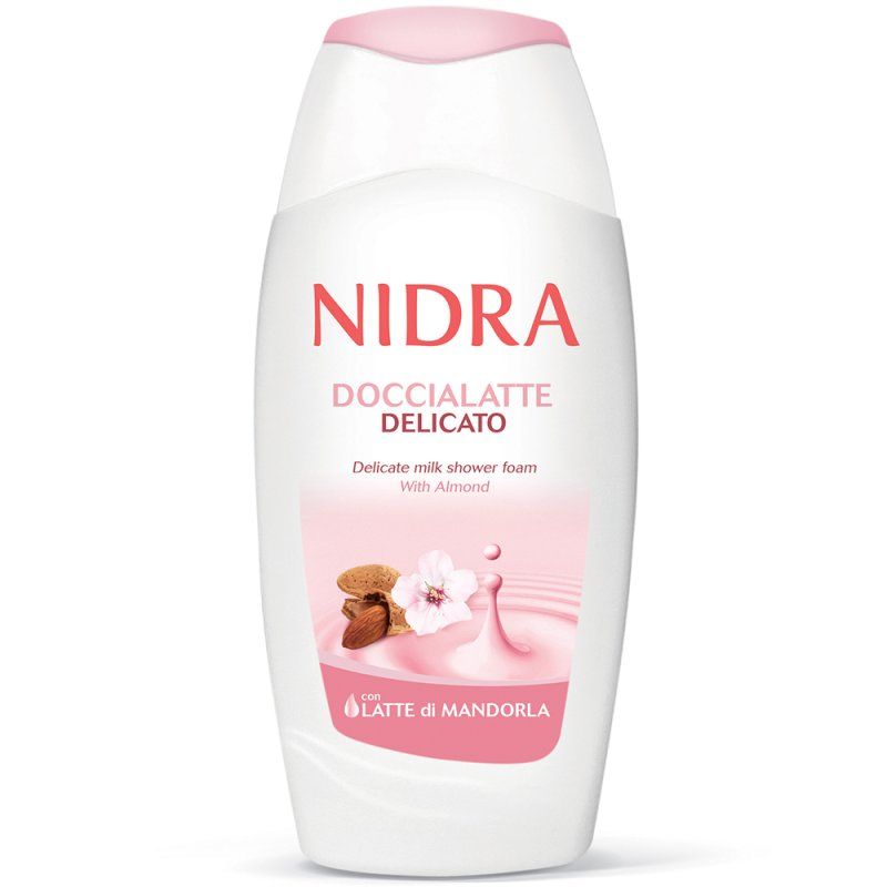 Nidra Doccialatte Delicato 250 ml Gel douche Femmes Corps Amande