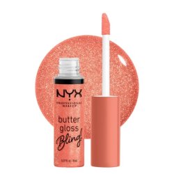 NYX PROFESSIONAL MAKEUP Butter Gloss Bling Lip Gloss Non Sticky and Shiny Vegan Lip Makeup Dripped Out