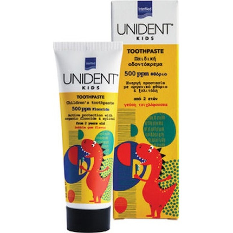 Unident Kids Toothpaste - 500 Ppm Fluoride, 50 Ml