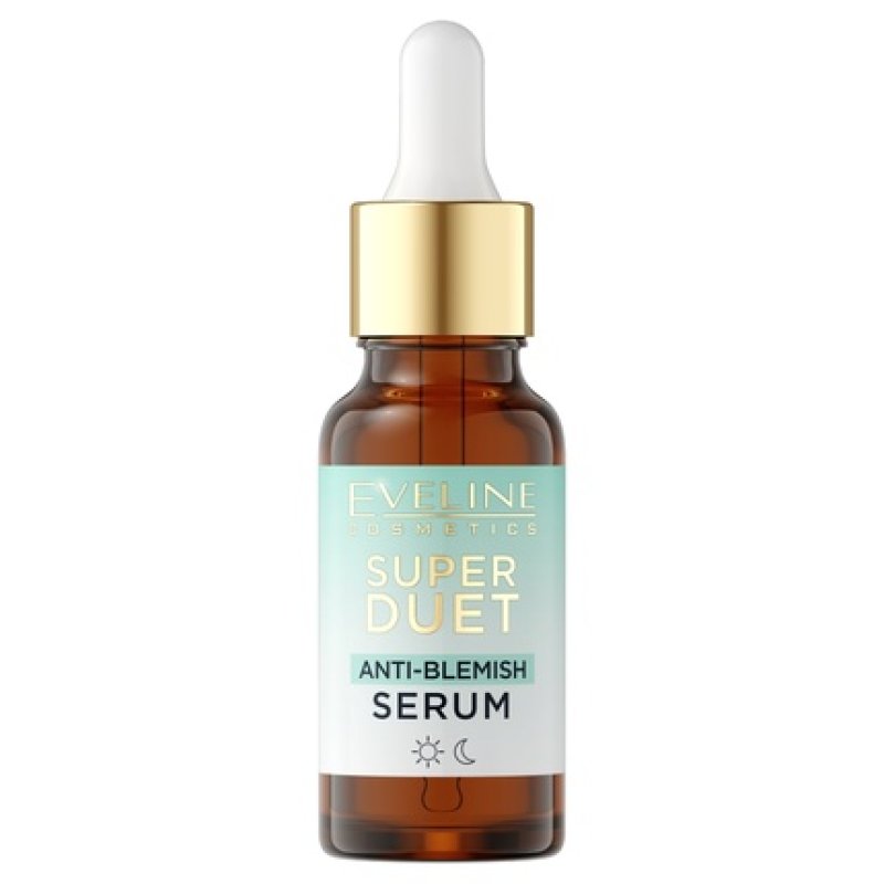 Eveline Super Duet Face Serum For Imperfections With Zinc 18ml