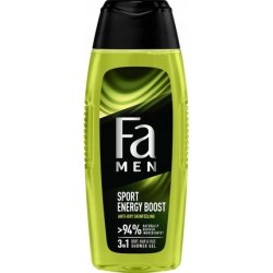 FA Men Sport Energy Boost 3 in 1 Shower Gel 750ml