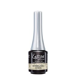 Estrosa Mini Sparkling Gold Glitter Nail Polish/Gel