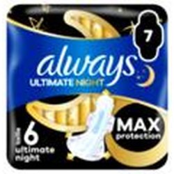 Always Ultra Ultimate Night Sanitary Pads