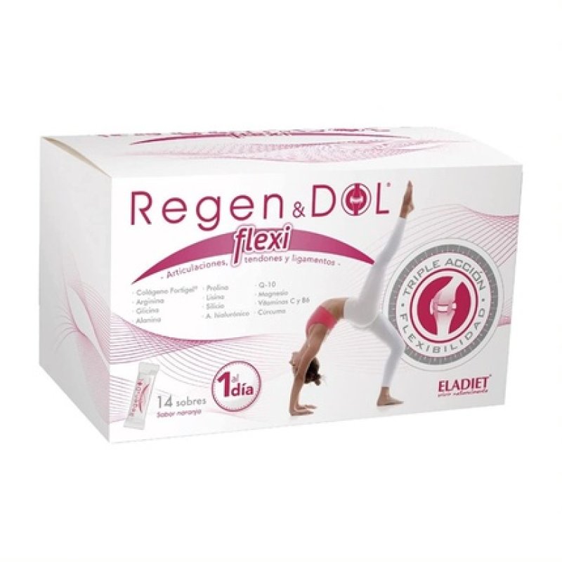 Regendol Flexi Dietary Supplement 14 Sticks - Supports Muscle and Tendon Well-Being and Joint Flexibility - Promotes