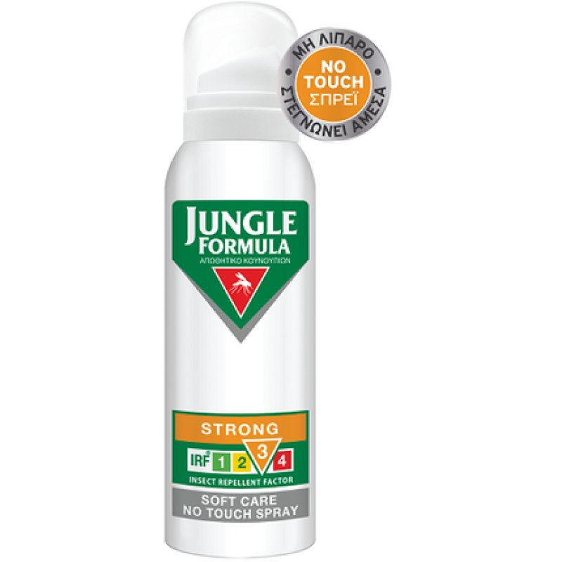Jungle Formula Strong Soft Care No Touch Spray Insect Repellent 125ml