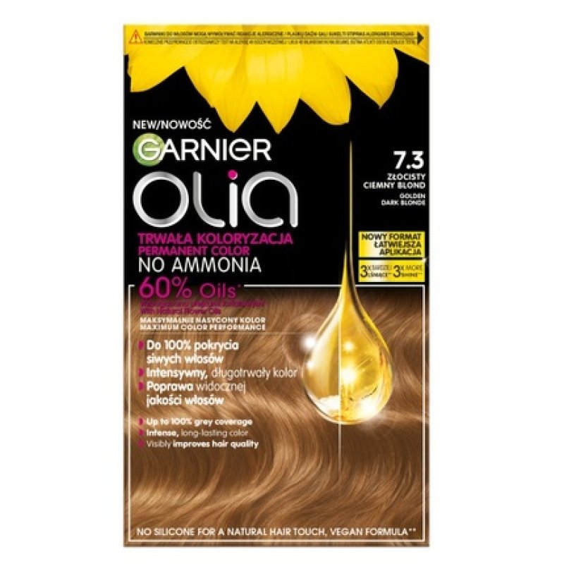 Garnier Olia Hair Color 73 Golden Dark Blonde