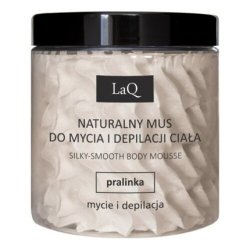 LAQ Natural Body Wash and Hair Removal Mousse Pralinka 250ml