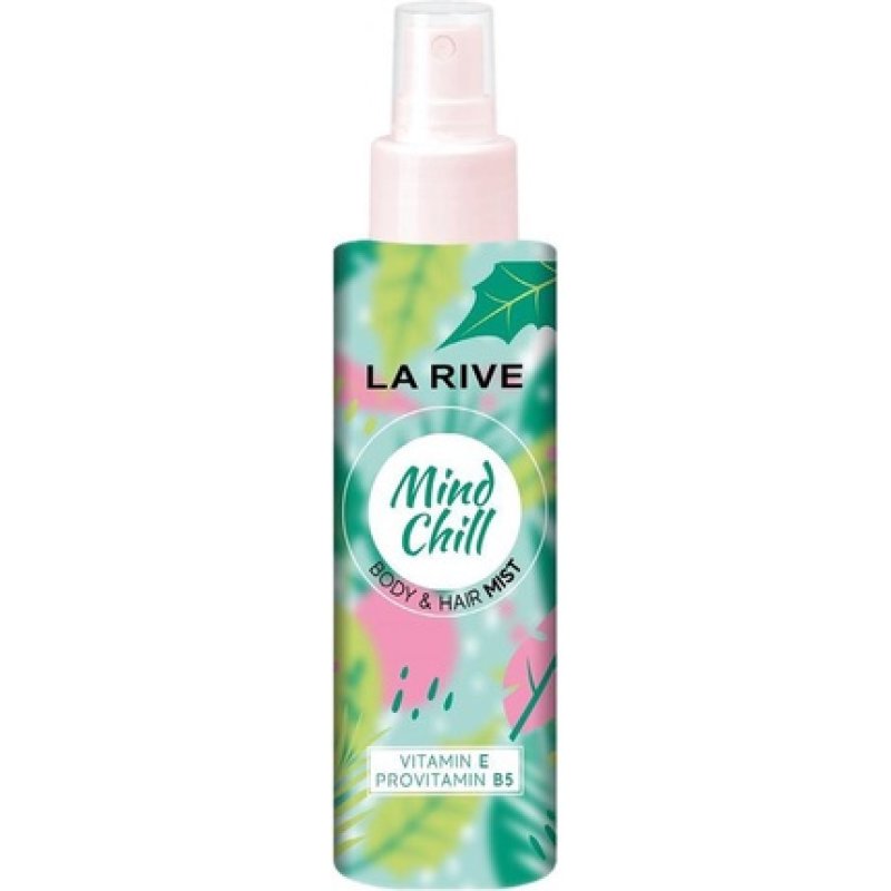 La Rive Body And Hair Mist Mind Chill Ladies 200 Ml Green/Pink