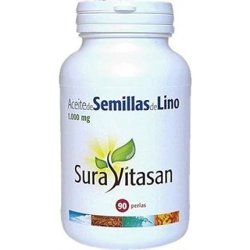 Sura Vitasan Flax Seed Oil 90 Beads 1000mg