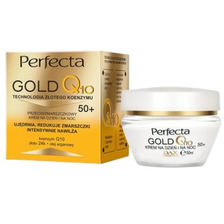 Perfecta Gold Anti-Wrinkle Face Cream Q10 50ml