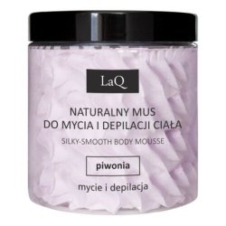Natural Body Wash and Hair Removal Mousse Peony 250ml LaQ