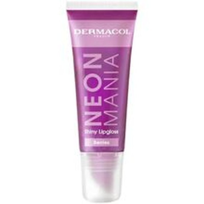 Dermacol Neon Mania Shiny Lipgloss - Lesk Na Rty 10 Ml Berries