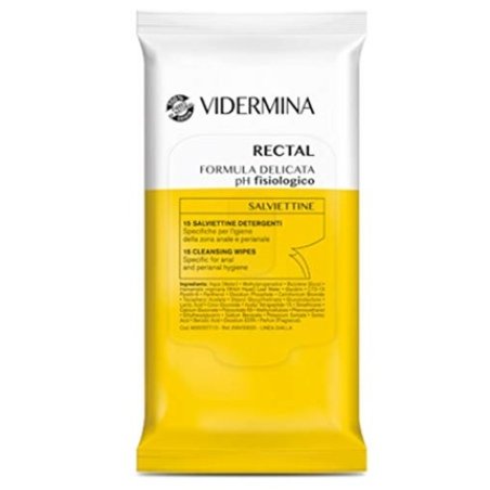 Vidermina Rectal Cleansing Wipes