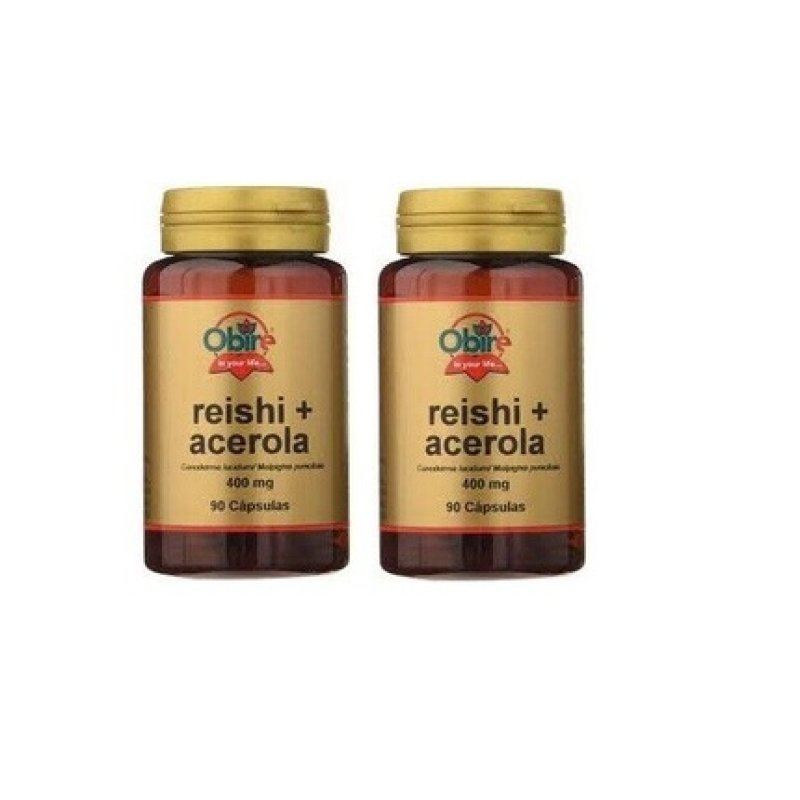 Obire Reishi and Acerola 400mg 90 Capsules