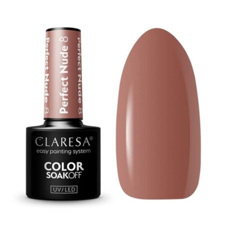 Claresa 08 Perfect Nude UV Nail Polish 5ml