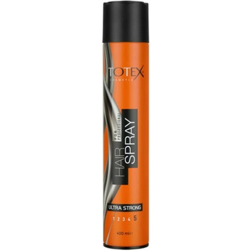 Totex Hair Styling Hair Spray Ultra Strong Perfect Shine Long Last Hold 400ml