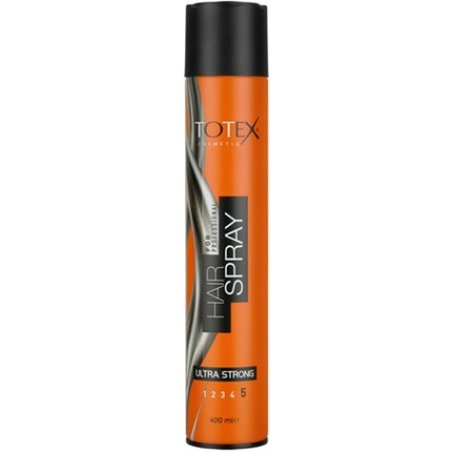 Totex Hair Styling Hair Spray Ultra Strong Perfect Shine Long Last Hold 400ml