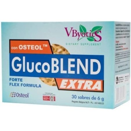 Vbyotics GlucoBlend Extra with Osteol 30 Packets