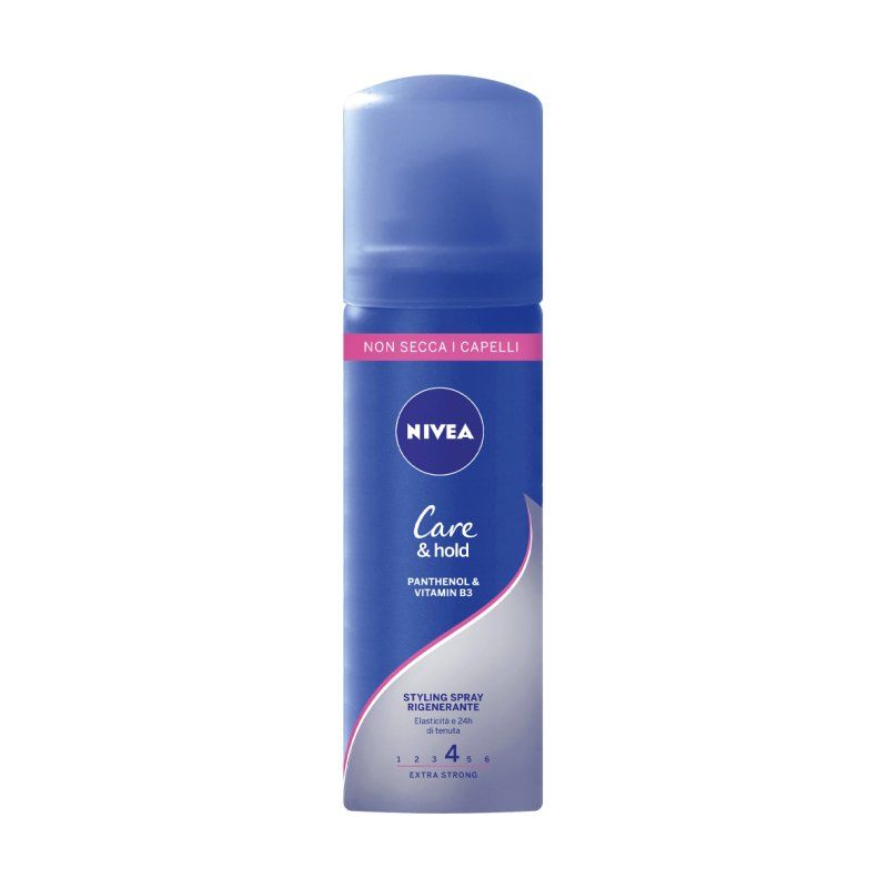 NIVEA Care & Hold Styling Spray Rigenerante Hair spray Women 75 ml