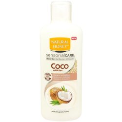 COCO ADDICTION Natural Honey Shower Gel with Coconut Oil 650ml