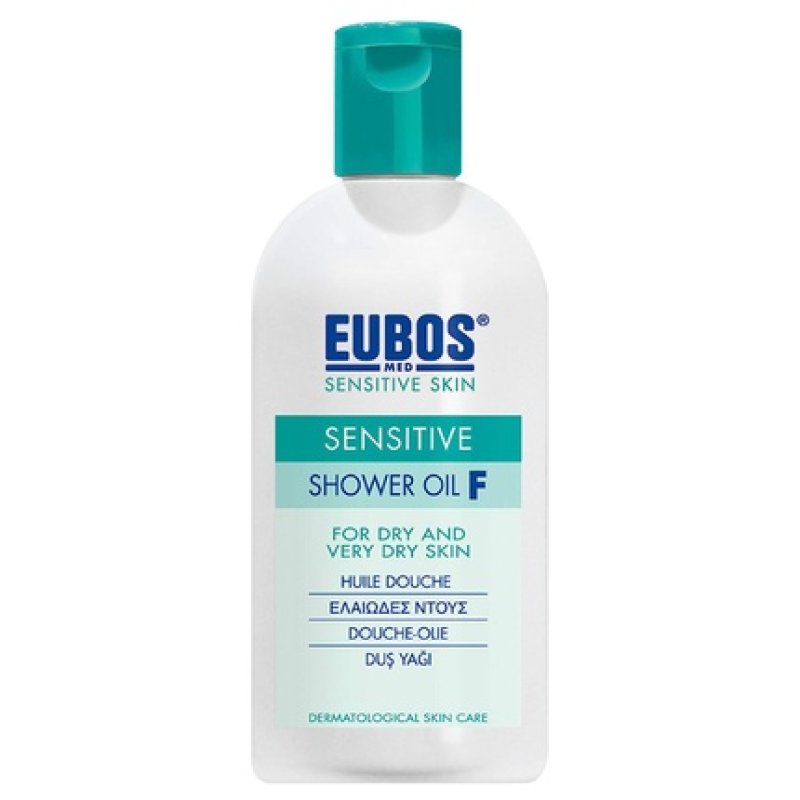 Eubos Sensitive Shower Oil for Dry/Very Dry Skin 200ml