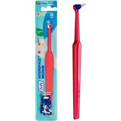 TePe Interspace Brush Medium with 12 Assorted Color Heads