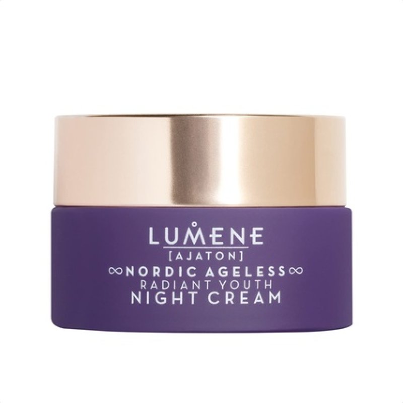 Lumene Ajaton Radiant Youth Night Cream Rejuvenating Anti Aging Moisturizer 50ml