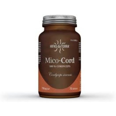Myco Cord Cordyceps 70 Capsules Hifas Da Terra
