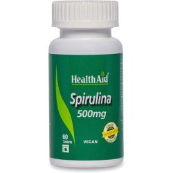 HealthAid Spirulina 500mg 60 Tablets