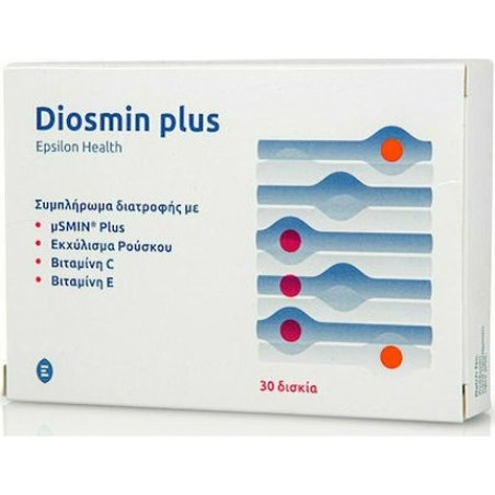 Epsilon Health Diosmin Plus Dietary Supplement - 30 Tablets