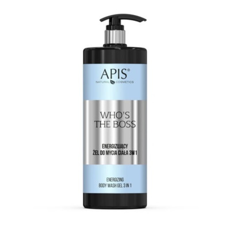 APIS Who's The Boss Energizing 3-in-1 Body Wash Gel 1000ml