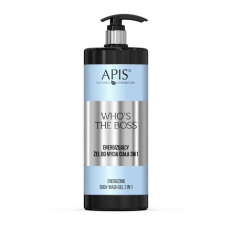 APIS Who's The Boss Energizing 3-in-1 Body Wash Gel 1000ml