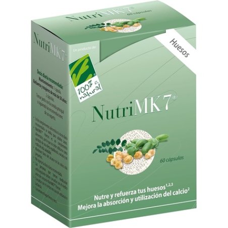 Nutricosmetics 100% Natural Nutrimk7 Bones 60 Capsules