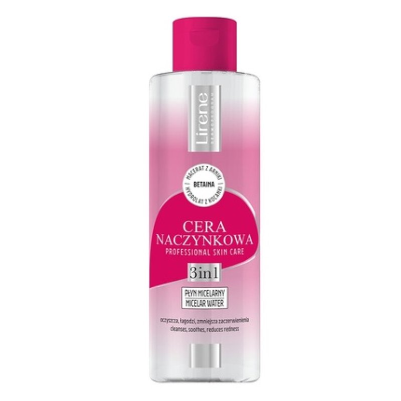 Lirene Cera Naczynkowa Delicate Micellar Liquid For Makeup Removal 200ml