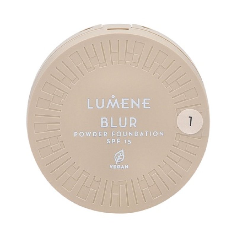 Lumene Blur Longwear Longwearing Pressed Powder Spf 15 1 10g