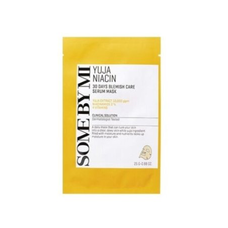 Some By Mi Yuja Niacin Brightening Sheet Mask 25g