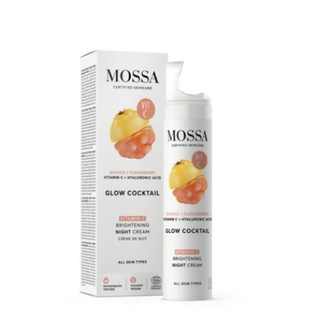 Mossa Glow Cocktail Night Cream Brightening 50ml By Mossa