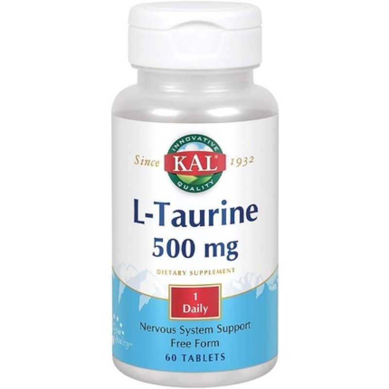 Taurine 500mg 60 Capsules