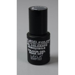 Layla Cosmetic One Step Gel Nail Polish UV Paint Grey Diamond K22-D