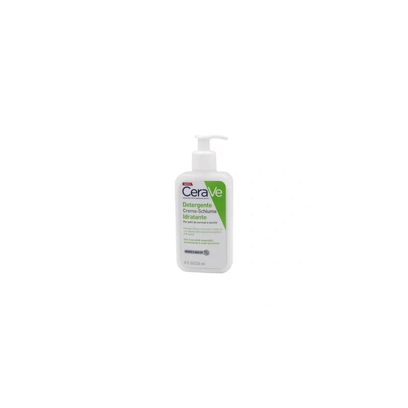 Cerave Hydrating Cream-To-Foam Cleanser For Normal To Dry Skin 236 Ml