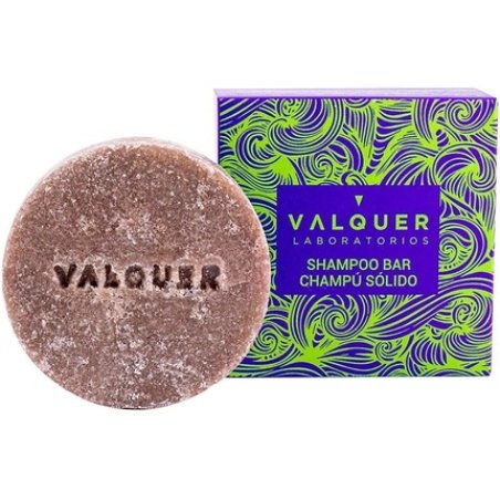Valquer Laboratorios Luxe Exotic Solid Shampoo with Blueberry and Avocado Extract 50g